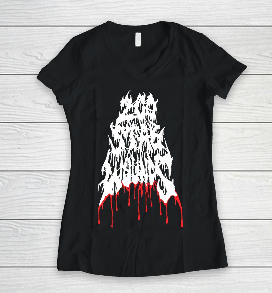 200 Stab Wounds Merch Metal Blade Women V-Neck T-Shirt