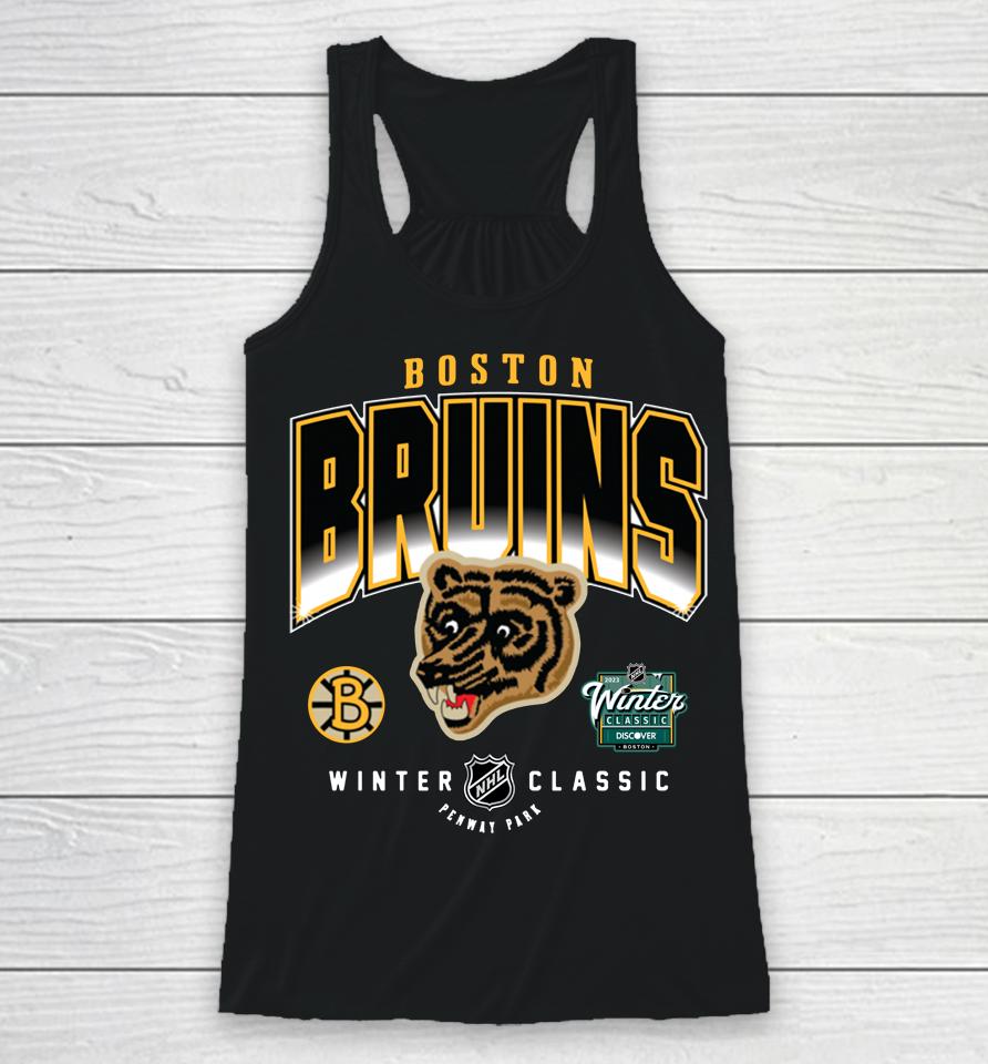 2022-23 Winter Classic Boston Bruins Black Racerback Tank