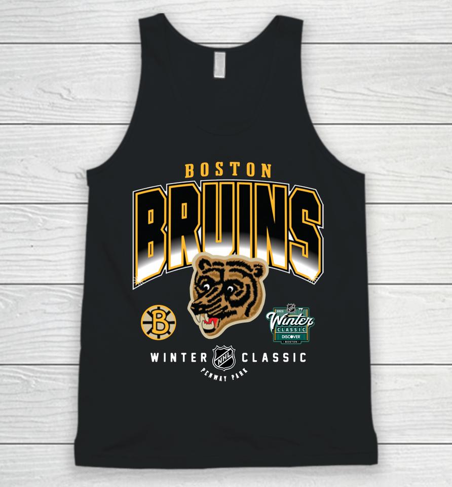 2022-23 Winter Classic Boston Bruins Black Unisex Tank Top