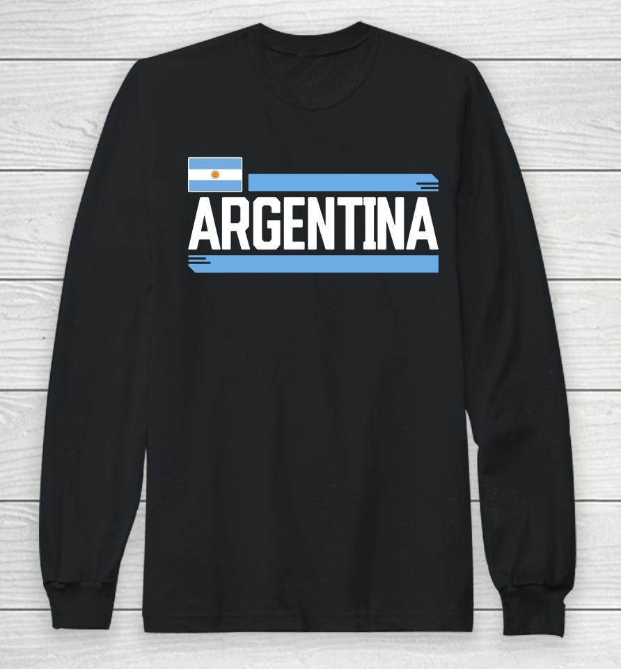 2022 Argentina Fanatics Branded Devoted Long Sleeve T-Shirt