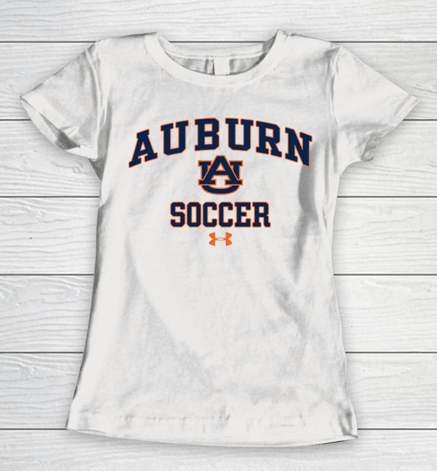 2022 Auburn Tigers Under Armour Soccer Arch Over Women T-Shirt