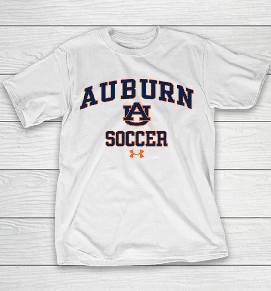 2022 Auburn Tigers Under Armour Soccer Arch Over Youth T-Shirt