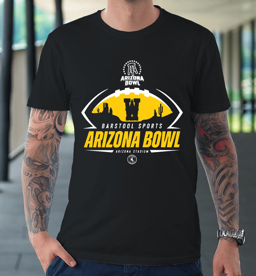 2022 Barstool Sports Arizona Bowl Wyoming Cowboys Premium T-Shirt