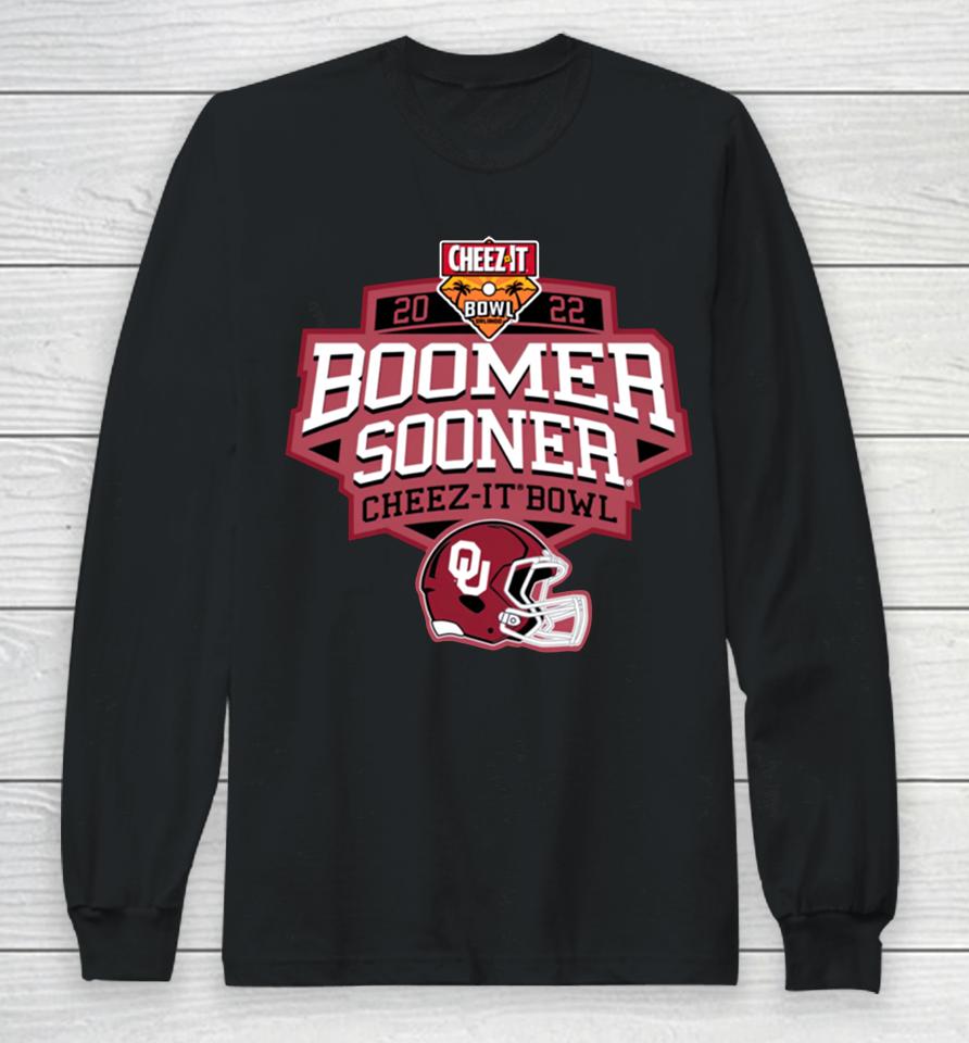 2022 Boomer Sooner Cheez-It Bowl Oklahoma Long Sleeve T-Shirt