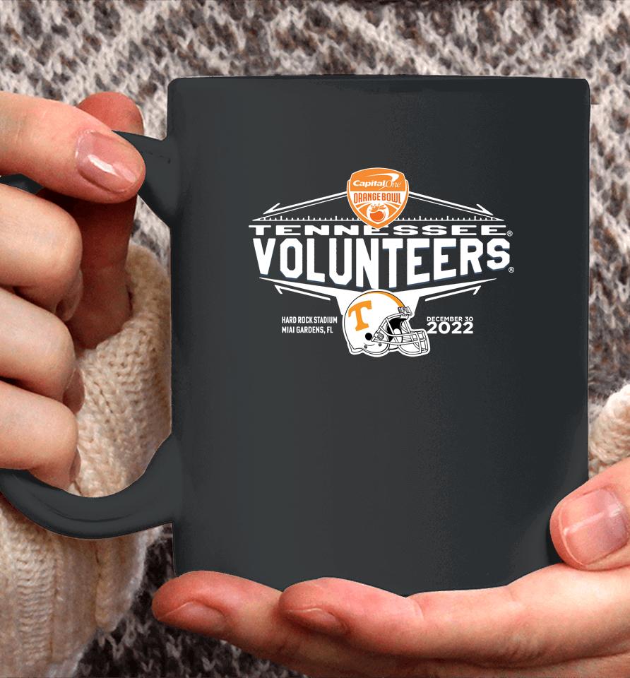 2022 Capital One Orange Tennessee Volunteers Doco Helmet Coffee Mug