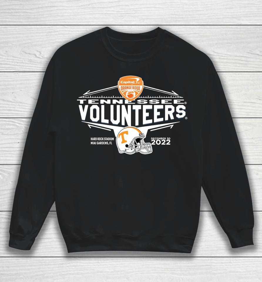 2022 Capital One Orange Tennessee Volunteers Doco Helmet Sweatshirt