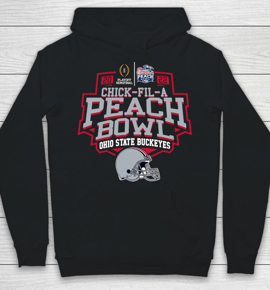 2022 Chick-Fil-A Peach Bowl Ohio State Black Hoodie