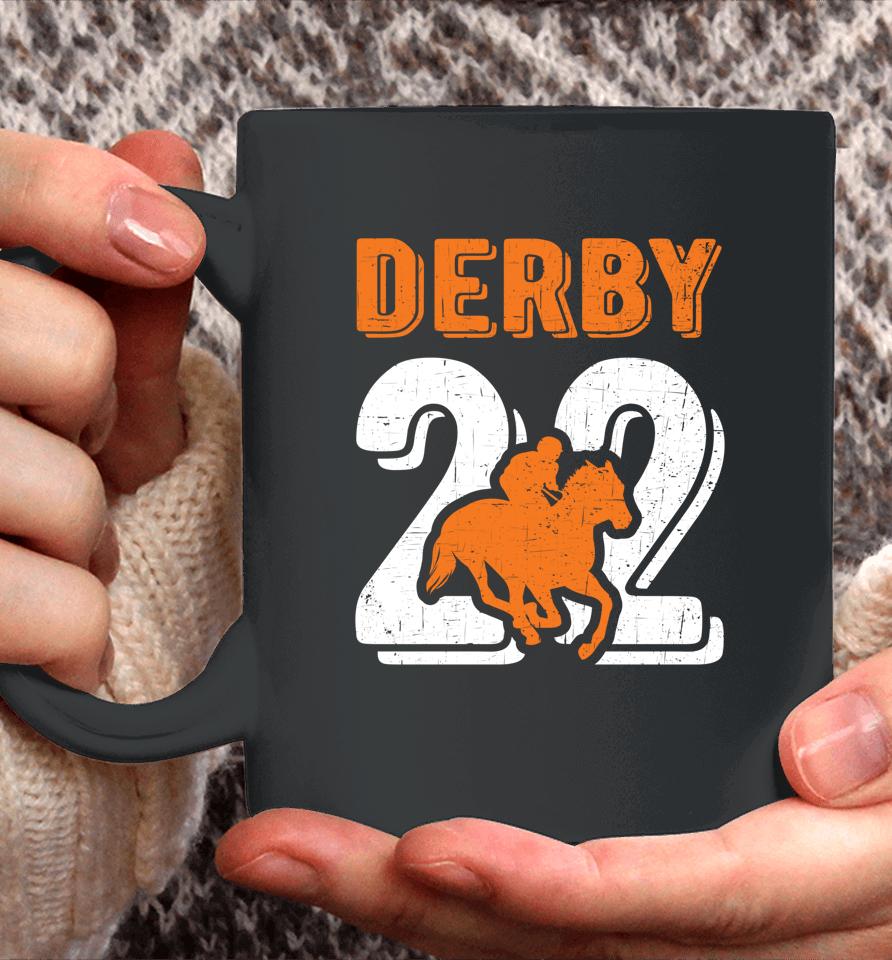 2022 Derby Jersey Style Graphic Horse Racing Jockey Design Coffee Mug