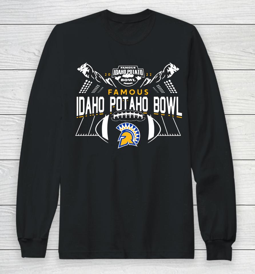 2022 Famous Idaho Potato Bowl Football Sjsu Jose State Long Sleeve T-Shirt