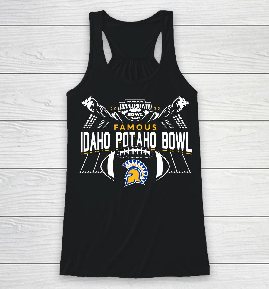2022 Famous Idaho Potato Bowl Football Sjsu Jose State Racerback Tank
