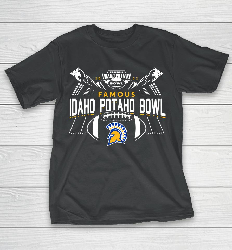 2022 Famous Idaho Potato Bowl Football Sjsu Jose State T-Shirt
