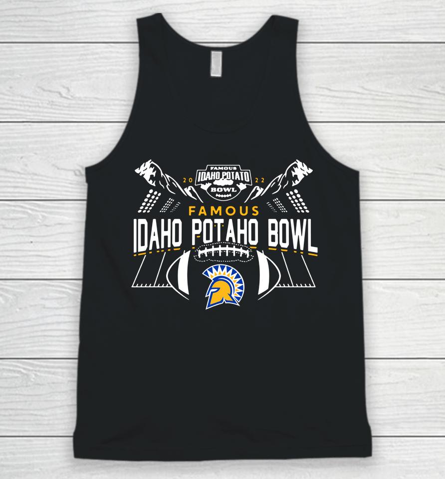 2022 Famous Idaho Potato Bowl Football Sjsu Jose State Unisex Tank Top