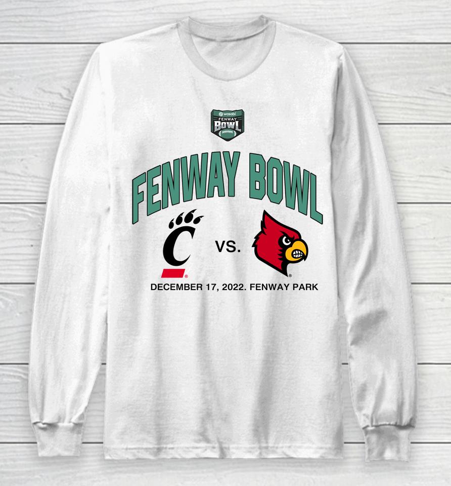 2022 Fenway Bowl Dueling Cincinnati Vs Louisville Long Sleeve T-Shirt