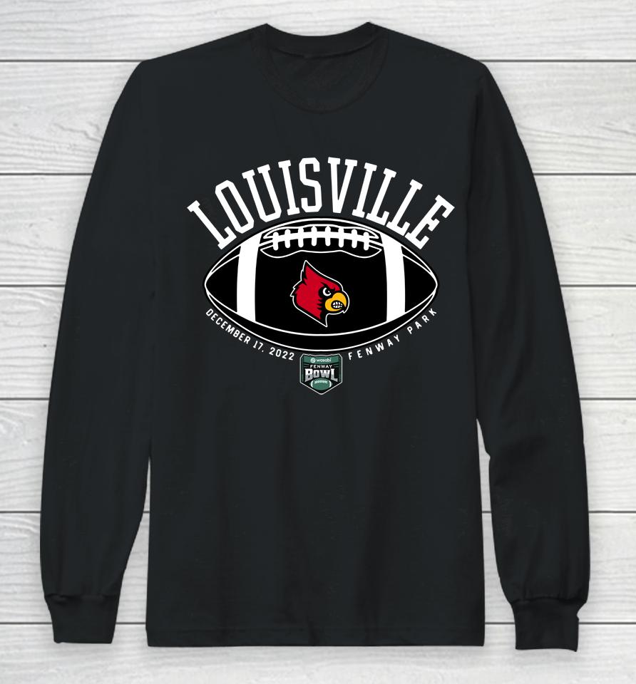 2022 Fenway Bowl Louisville Red Long Sleeve T-Shirt