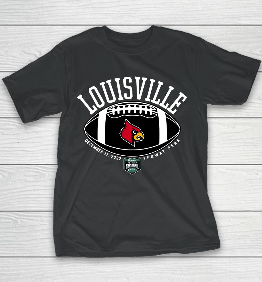 2022 Fenway Bowl Louisville Red Youth T-Shirt