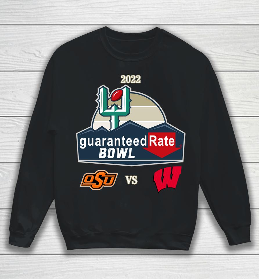 2022 Guaranteed Rate Bowl Osu Vs Winconsin Baders Sweatshirt