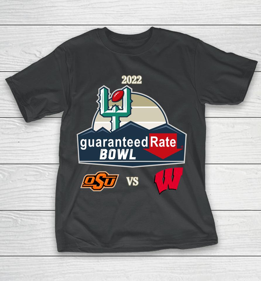 2022 Guaranteed Rate Bowl Osu Vs Winconsin Baders T-Shirt