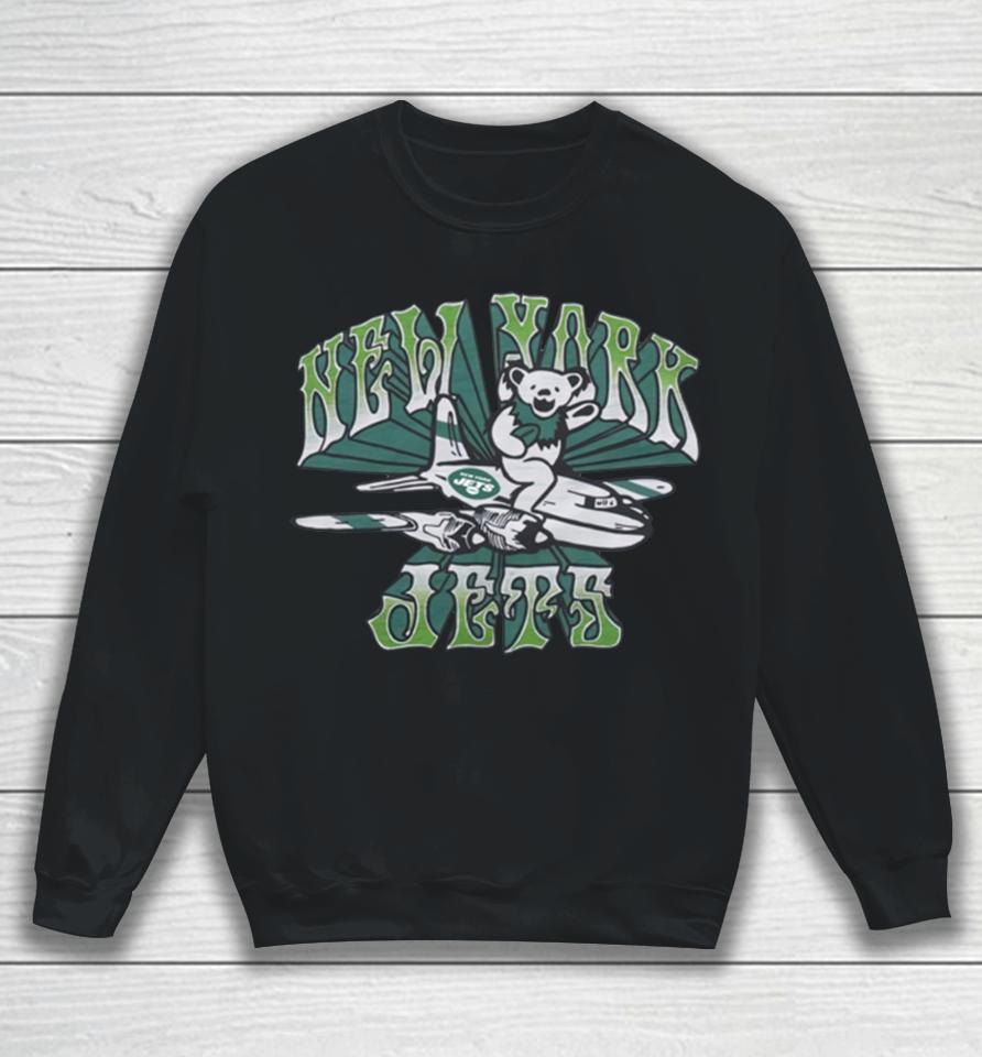 2022 Homage Nfl X Grateful Dead X Newyork Jets Sweatshirt