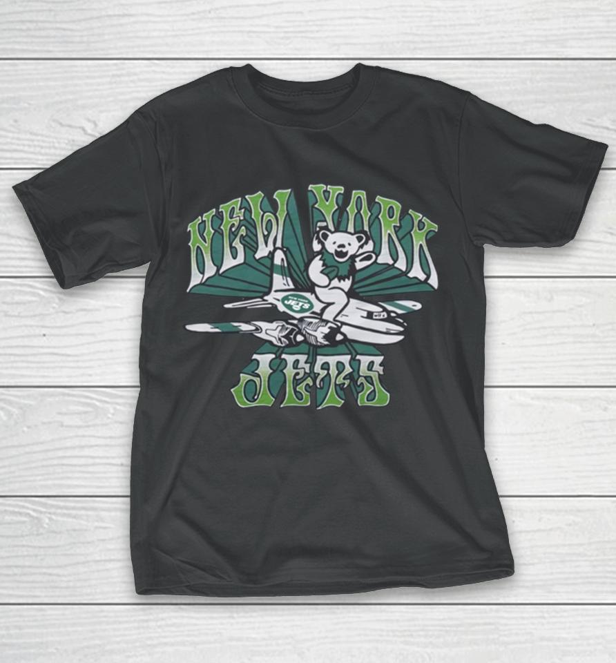 2022 Homage Nfl X Grateful Dead X Newyork Jets T-Shirt
