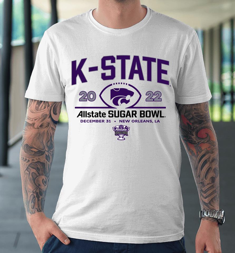 2022 K-State Allstate Sugar Bowl Ncaa Team Logo Premium T-Shirt