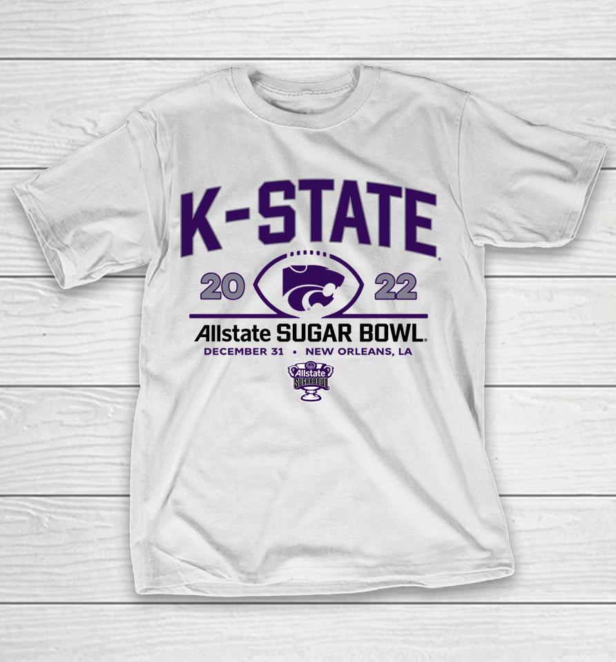 2022 K-State Allstate Sugar Bowl Ncaa Team Logo T-Shirt