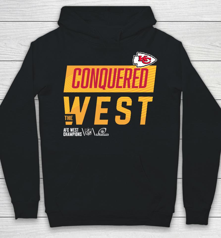 2022 Kansas City Chiefs Afc West Division Champions Locker Room Trophy Collection Hoodie