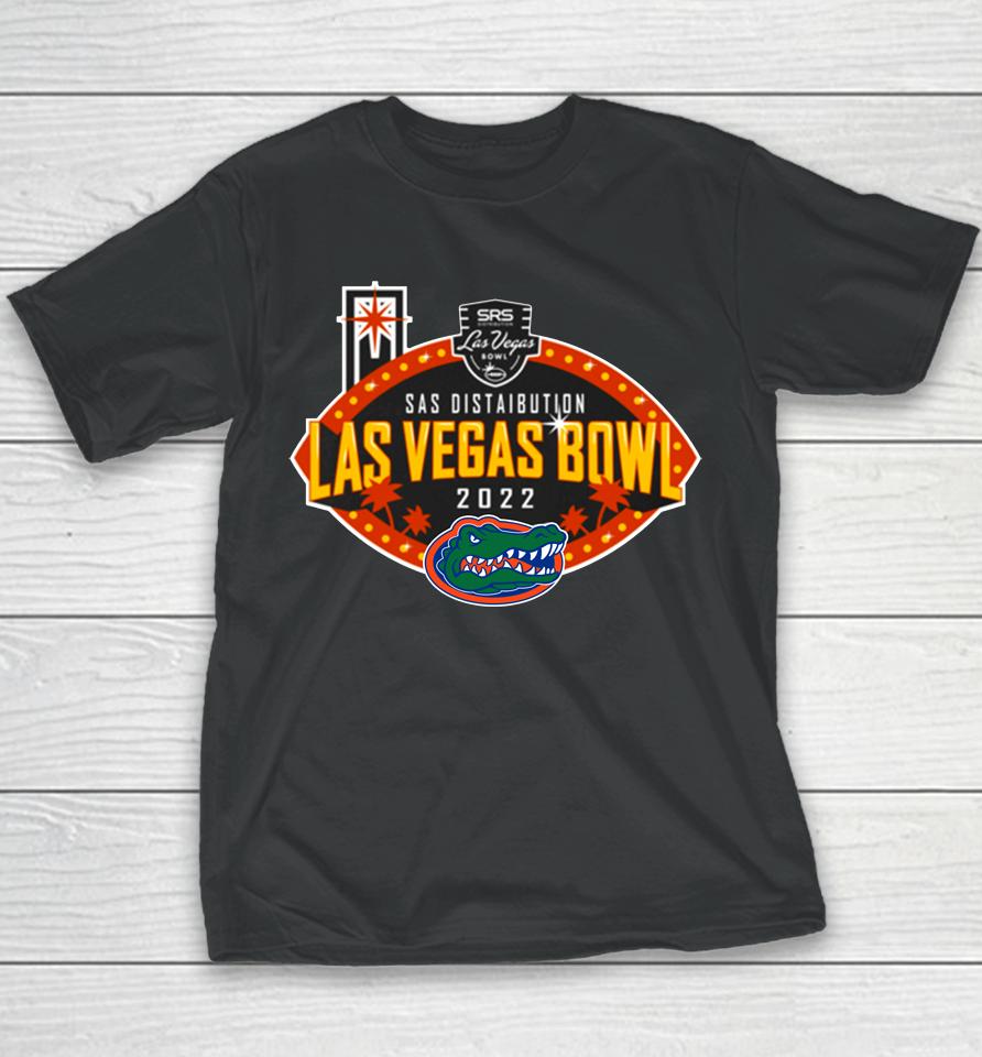 2022 Las Vegas Bowl Florida Gators Playoff College Football Youth T-Shirt