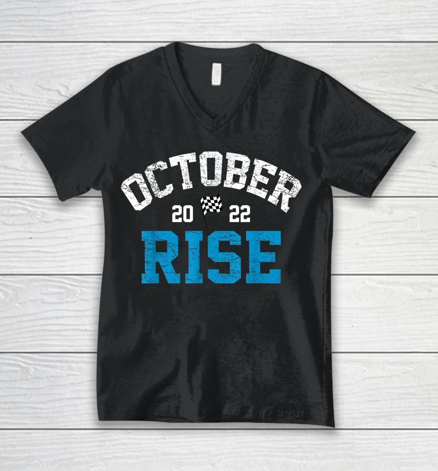 2022 Mariners October Rise Unisex V-Neck T-Shirt