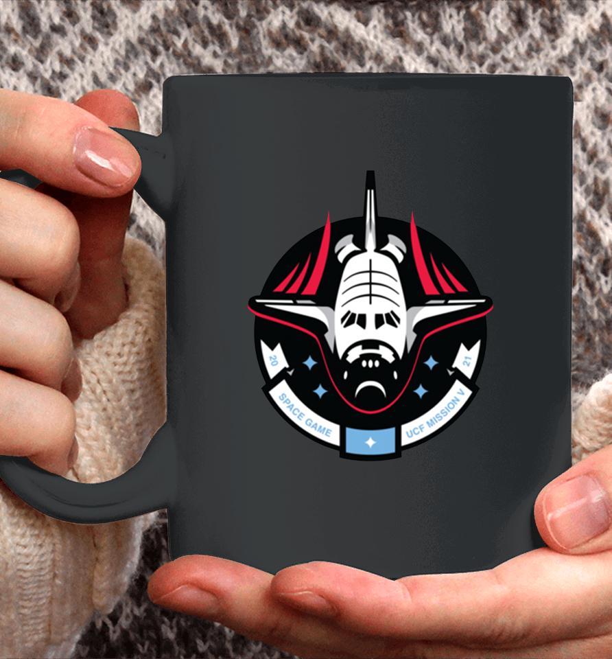 2022 Men's White Ucf Knights Space Game Mission Logo Coffee Mug