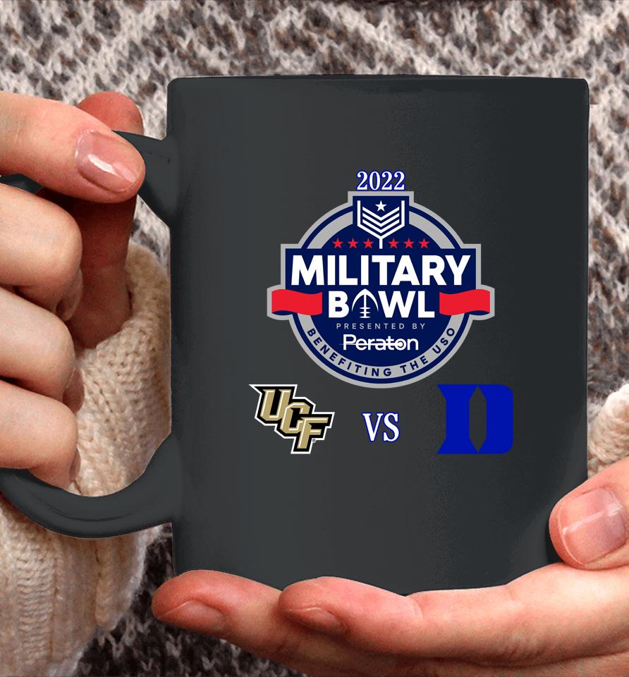 2022 Military Bowl Central Florida Knights Vs The Duke Blue Devils Coffee Mug