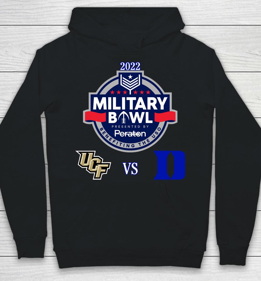 2022 Military Bowl Central Florida Knights Vs The Duke Blue Devils Hoodie