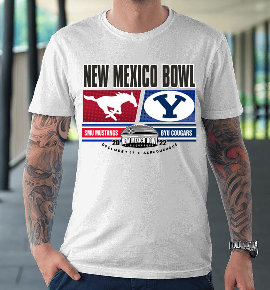 2022 New Mexico Bowl Byu Cougars Matchup Logo Premium T-Shirt