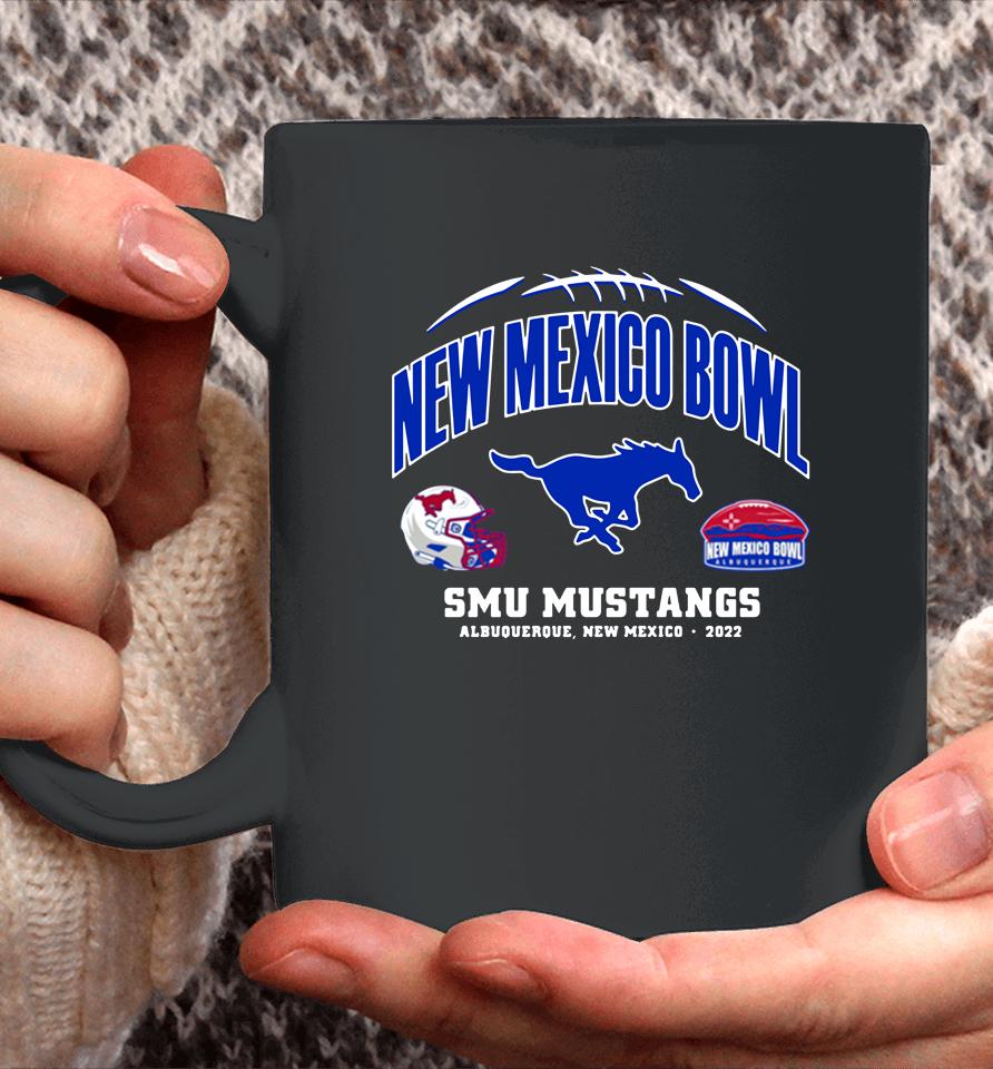 2022 New Mexico Bowl Smu Mustangs Red Coffee Mug