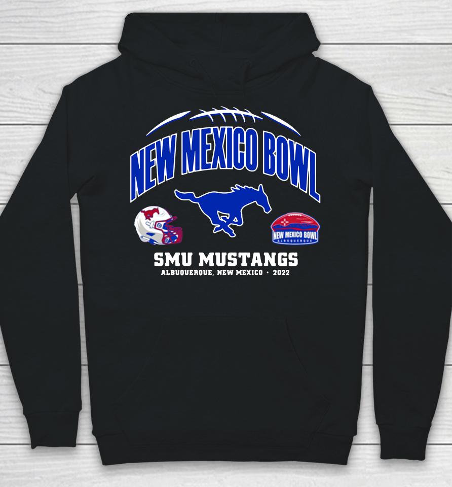 2022 New Mexico Bowl Smu Mustangs Red Hoodie