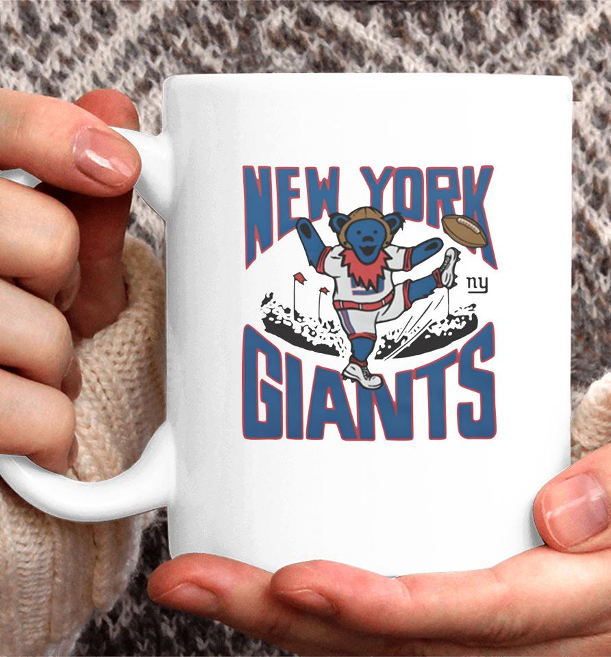 2022 Nfl X Grateful Dead X New York Giants Logo Coffee Mug