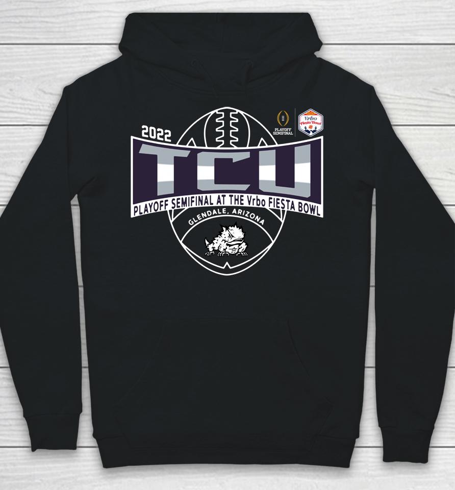 2022 Tcu Horned Frogs Playoff Semifinal Bound Rally House Hoodie