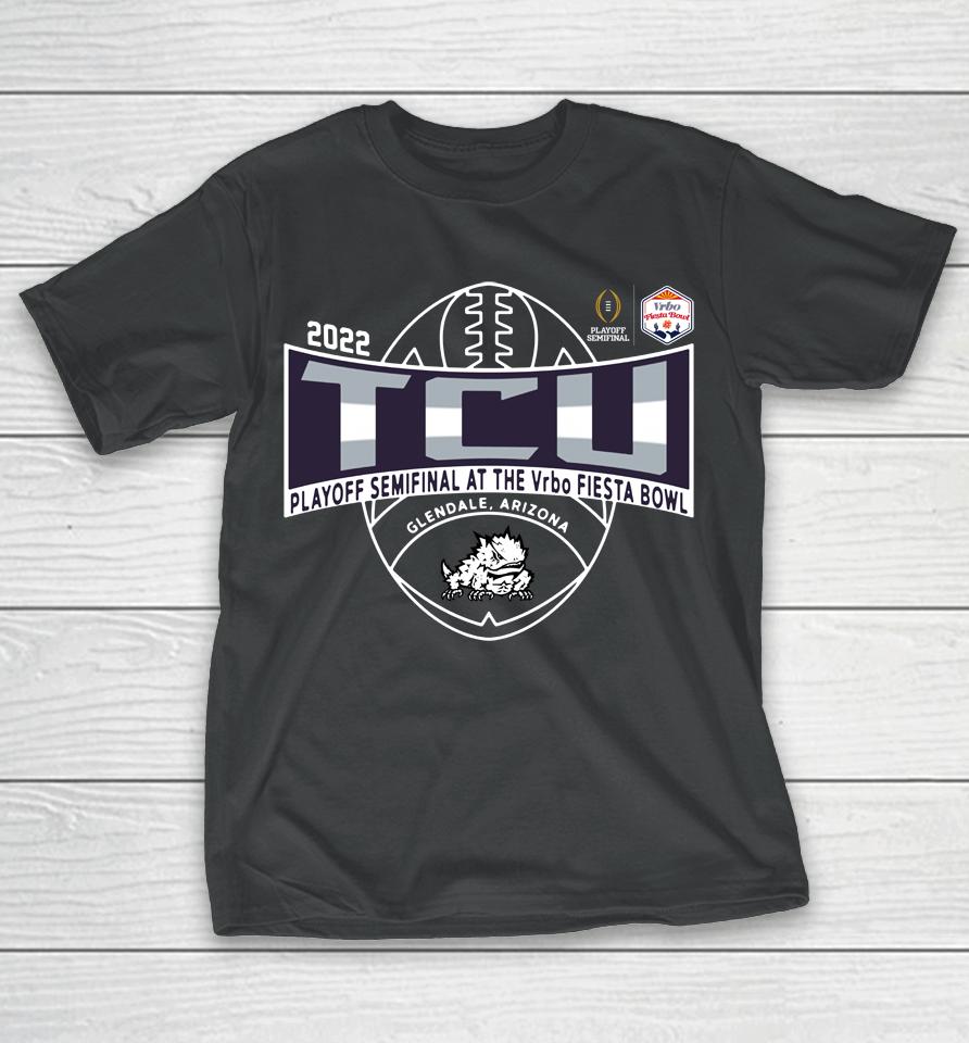 2022 Tcu Horned Frogs Playoff Semifinal Bound Rally House T-Shirt