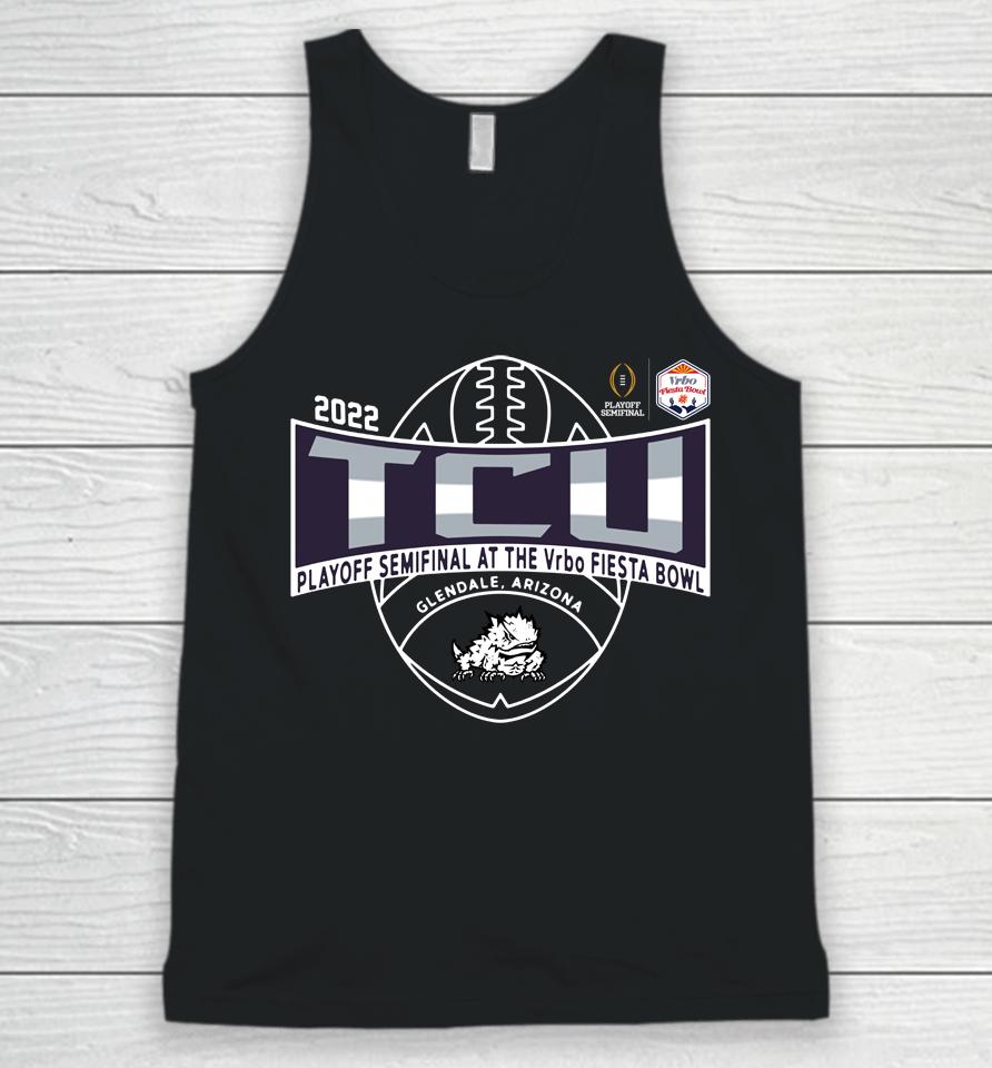 2022 Tcu Horned Frogs Playoff Semifinal Bound Rally House Unisex Tank Top