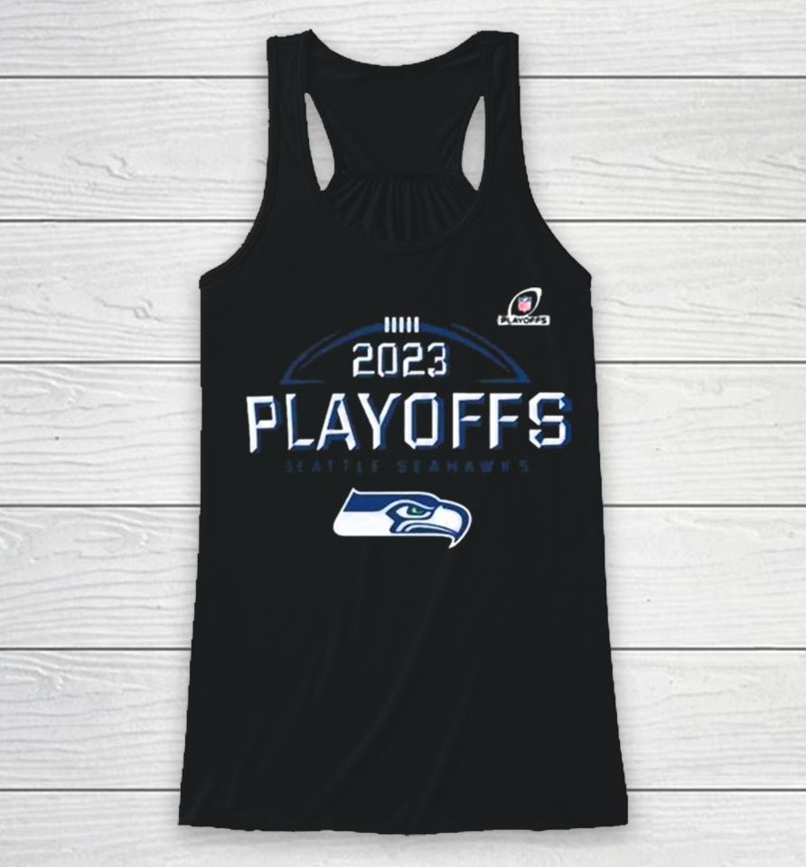 2023 2024 Nfl Playoffs Seattle Seahawks Logo Racerback Tank