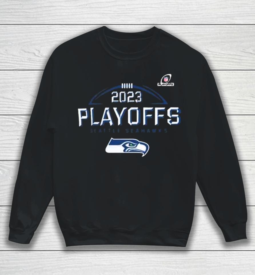 2023 2024 Nfl Playoffs Seattle Seahawks Logo Sweatshirt