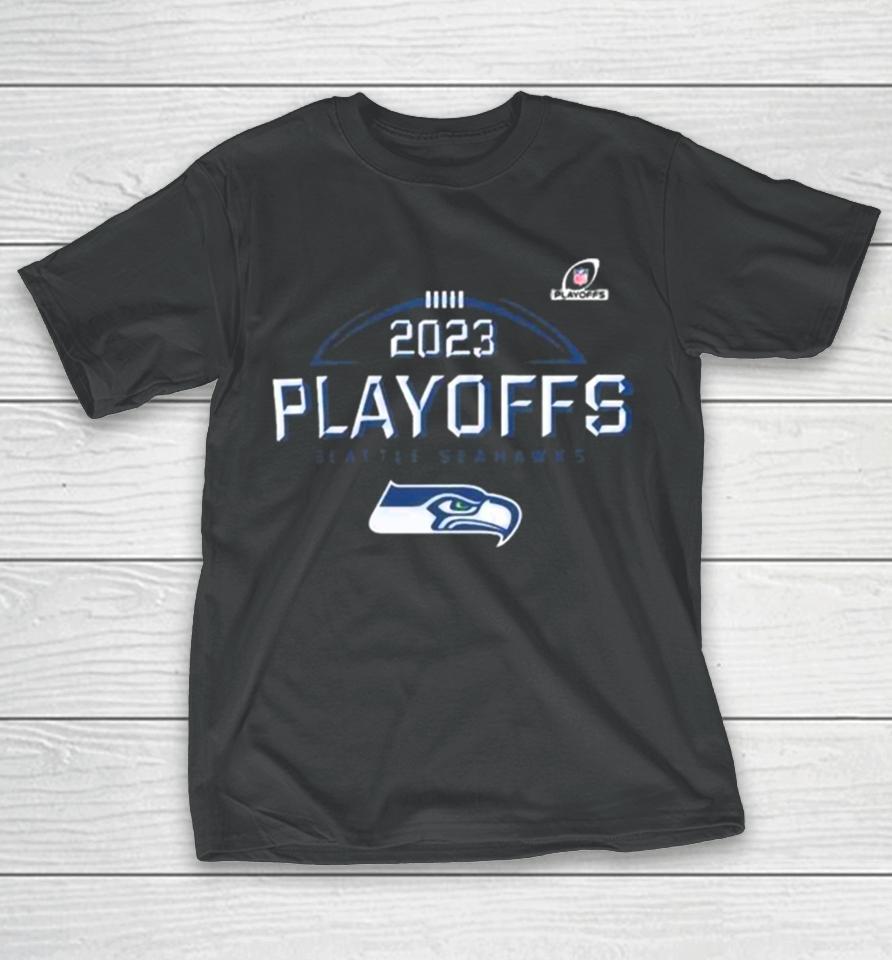2023 2024 Nfl Playoffs Seattle Seahawks Logo T-Shirt
