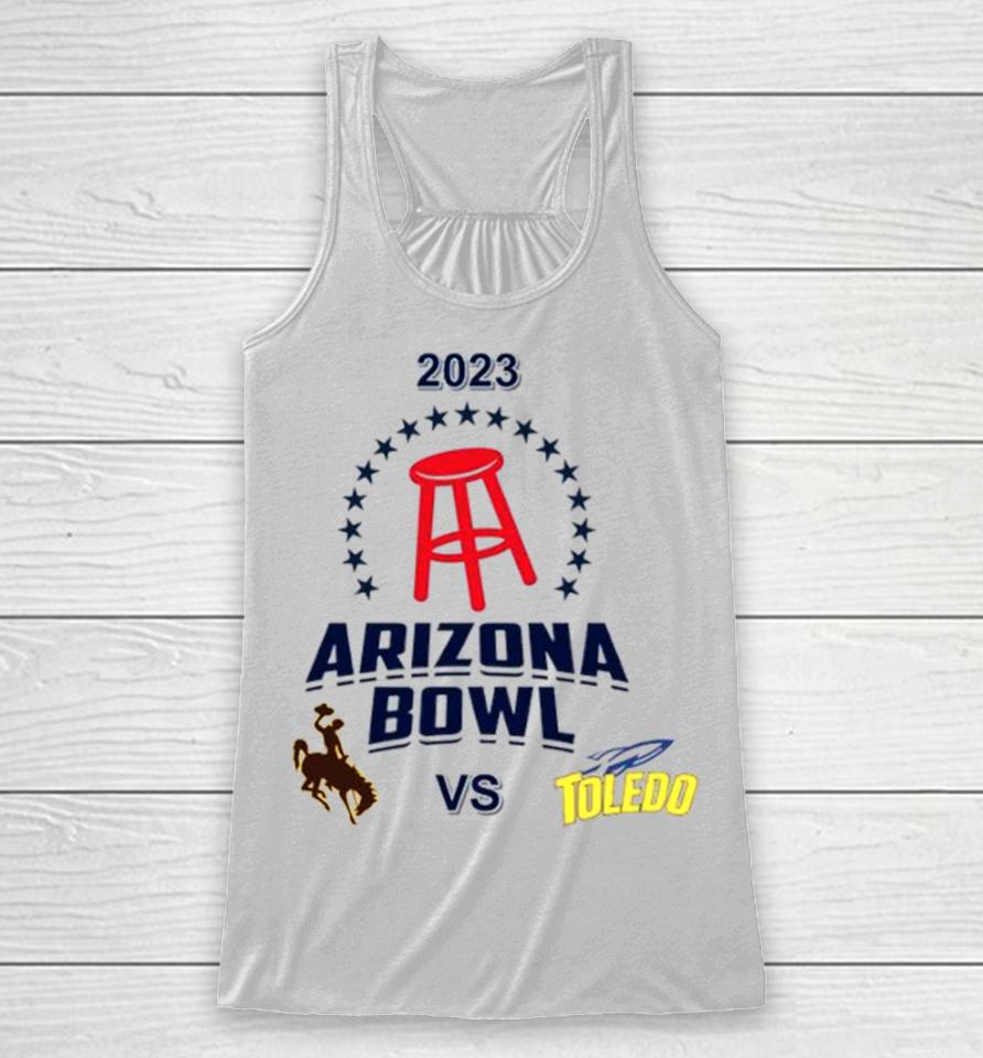 2023 Arizona Bowl Wyoming Cowboys Vs Toledo Rockets Matchup Racerback Tank