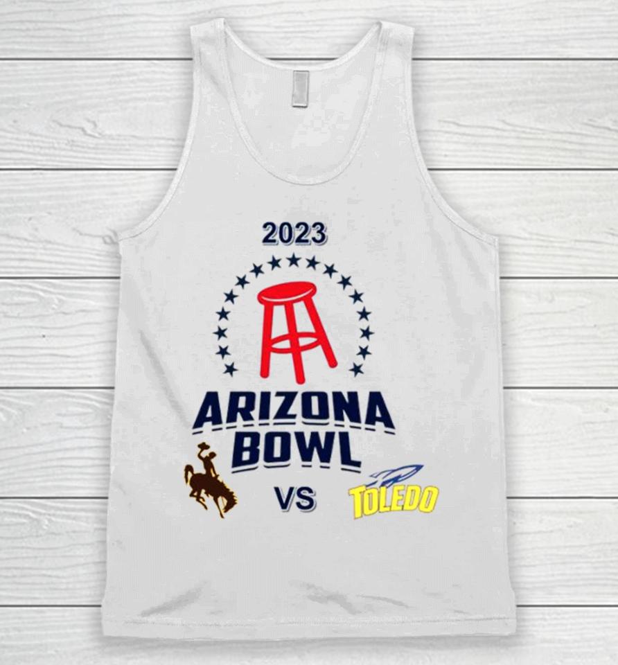2023 Arizona Bowl Wyoming Cowboys Vs Toledo Rockets Matchup Unisex Tank Top