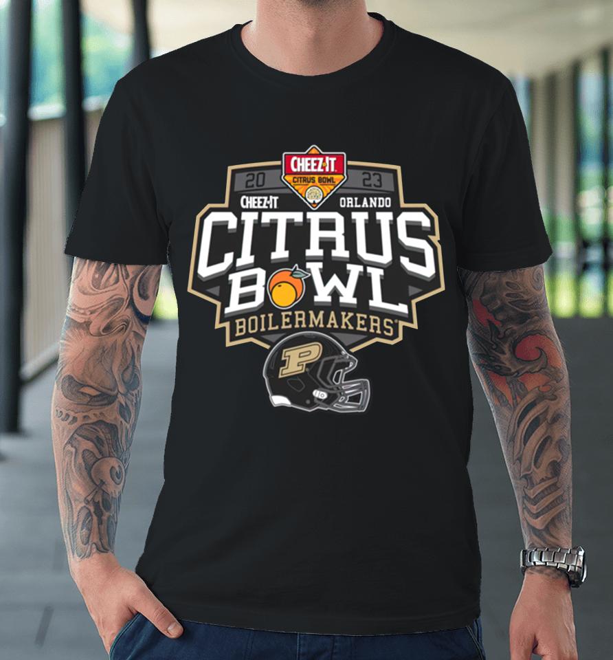 2023 Citrus Bowl Purdue Hard Frame Fcs Merch Premium T-Shirt