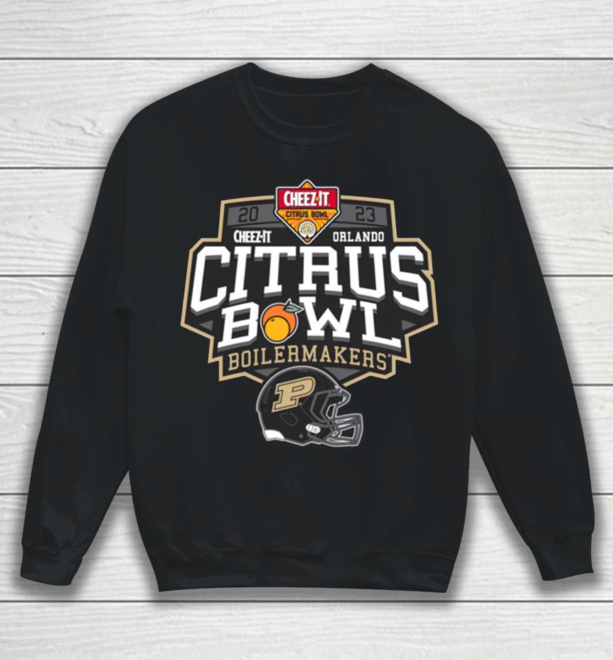 2023 Citrus Bowl Purdue Hard Frame Fcs Merch Sweatshirt