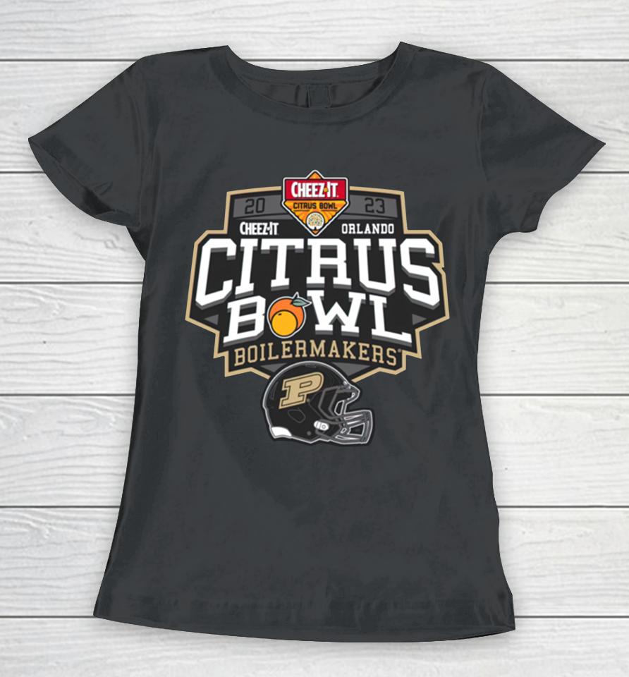 2023 Citrus Bowl Purdue Hard Frame Fcs Merch Women T-Shirt