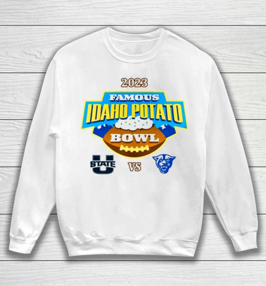 2023 Famous Idaho Potato Bowl Utah State Vs Georgia State Sweatshirt