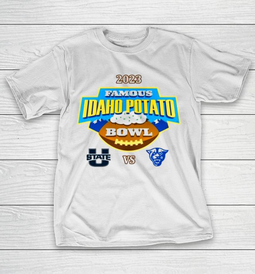2023 Famous Idaho Potato Bowl Utah State Vs Georgia State T-Shirt