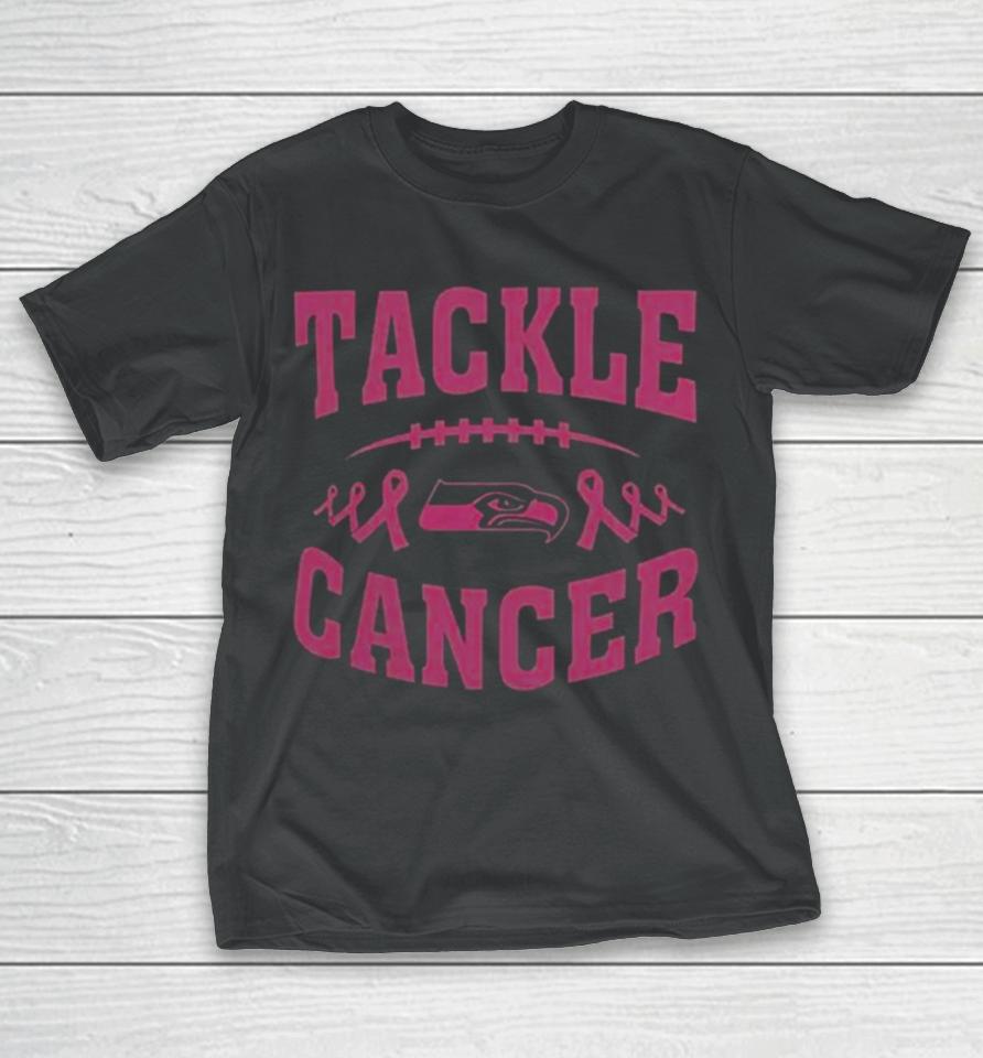 2023 Football Seattle Seahawks Tackle Breast Cancer T-Shirt