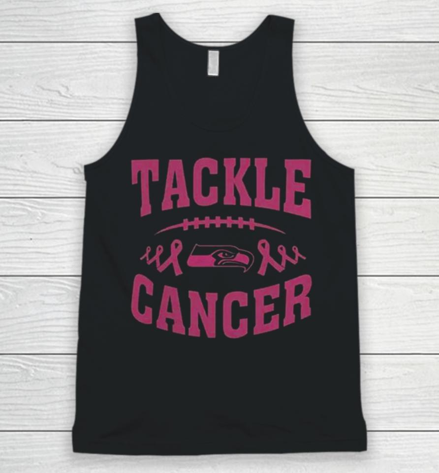 2023 Football Seattle Seahawks Tackle Breast Cancer Unisex Tank Top